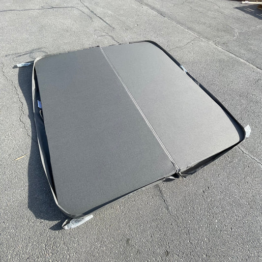 ZA@ Pallet of WATKINS  Spa Cover 99”x90” Grey 1931975E-304 (AS-IS)