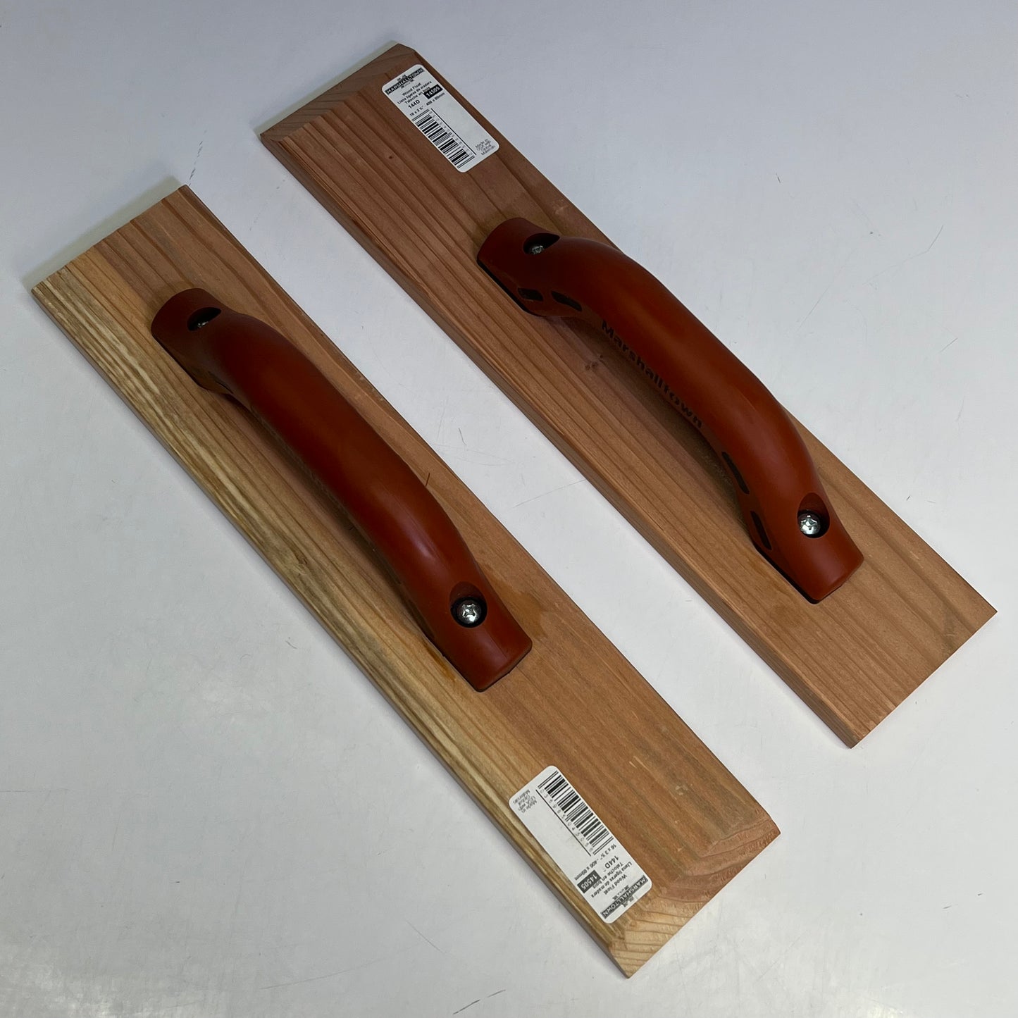MARSHELLTOWN (2 PACK) Wood Hand Floats DuraSoft Handle 16"x3.5" 14505 144D