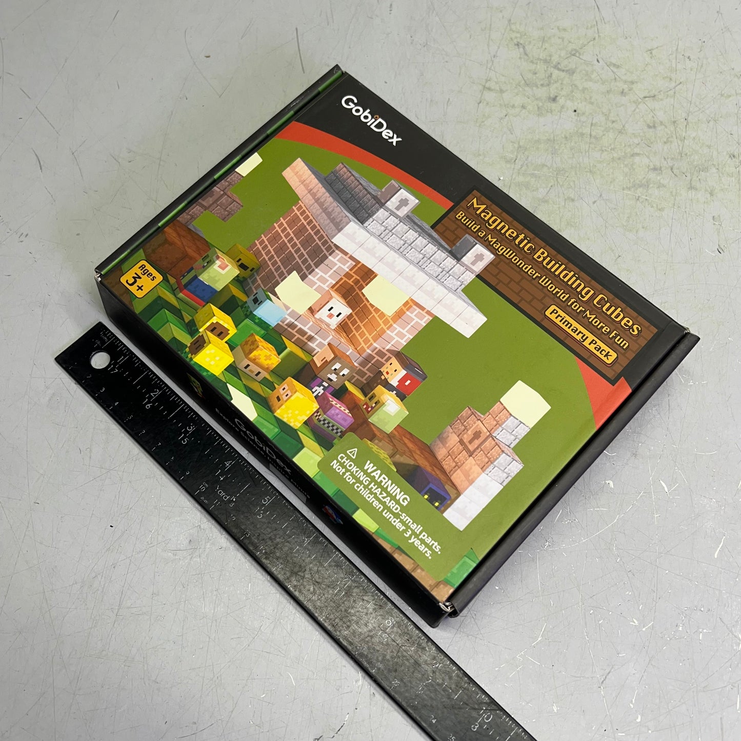 GOBIDEX Magnetic Building Cubes MagWonder World Primary Pack 48 Pcs GD01