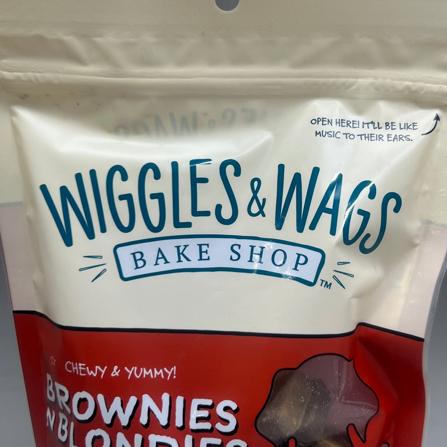 ZA@ WIGGLES & WAGS (2 PACK) Brownies N Blondies Dog Food Treats 12oz (Exp 11/24)