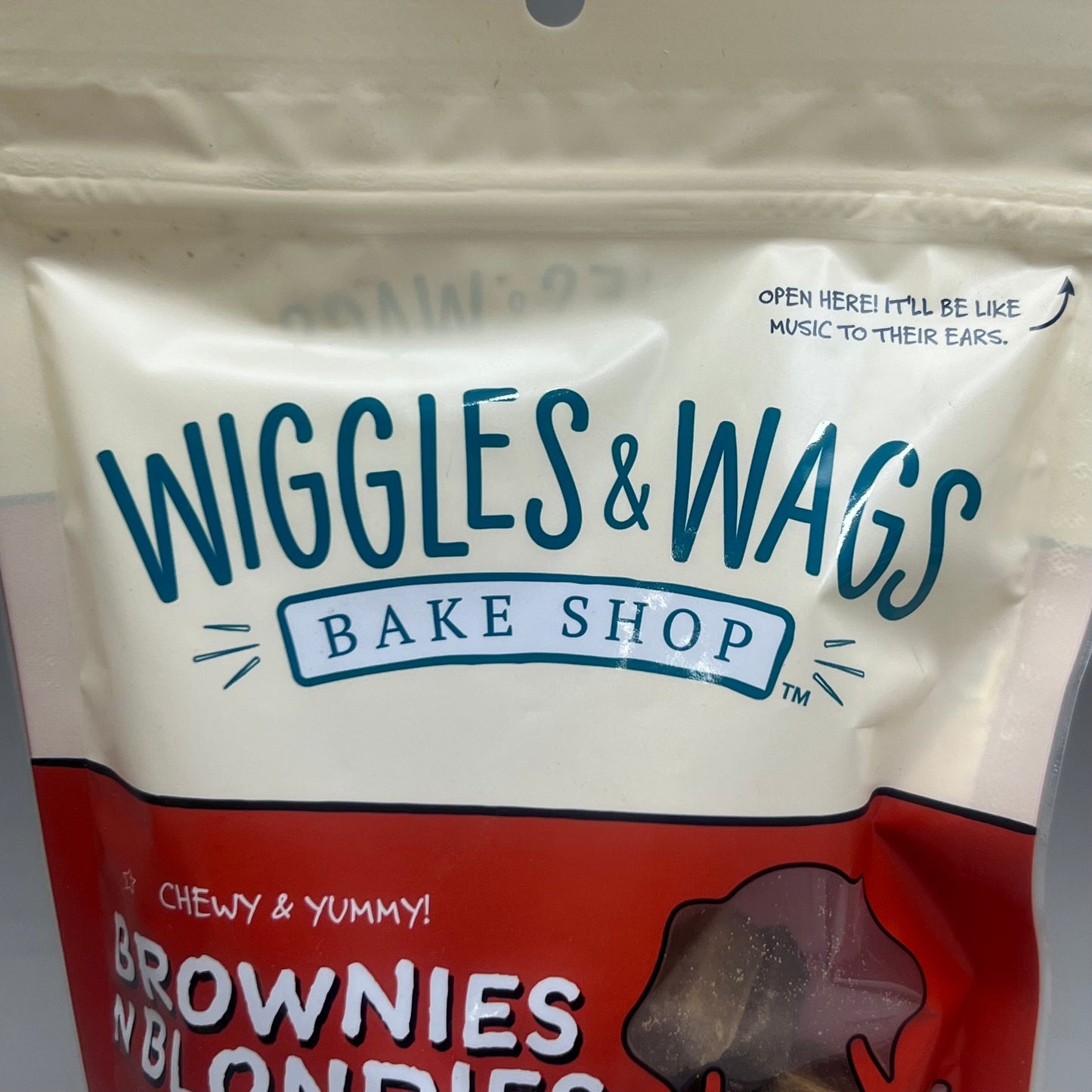 ZA@ WIGGLES & WAGS (2 PACK) Brownies N Blondies Dog Food Treats 12oz (Exp 11/24) B