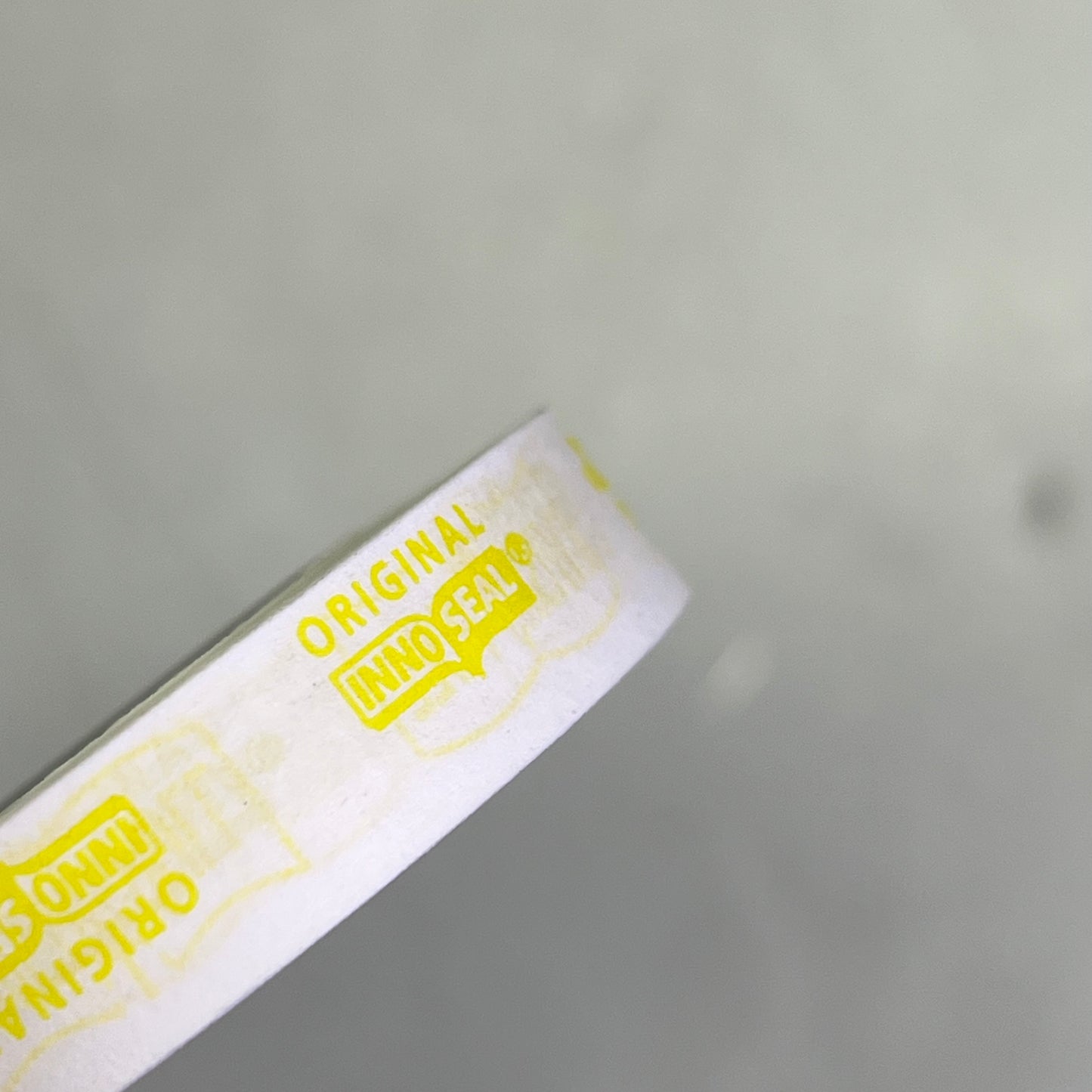 INNOSEAL (84 SETS) Original Refill Tape & Paper 1/2" Width Yellow/Clear 1033