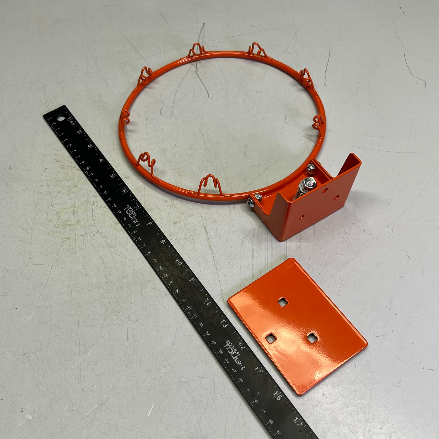 SILVERBACK 18" LED Mini Hoop Breakaway Rim Pro-Grade Backboard 18" G02280