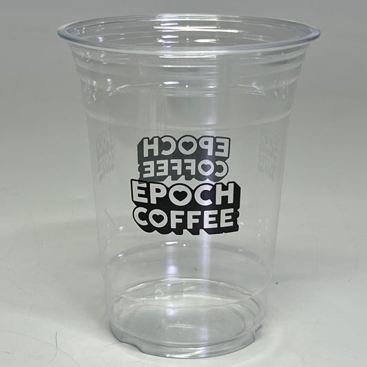EPOCH COFFEE (1000 Cups) Plastic Cups 16 oz Clear PO-AN1817