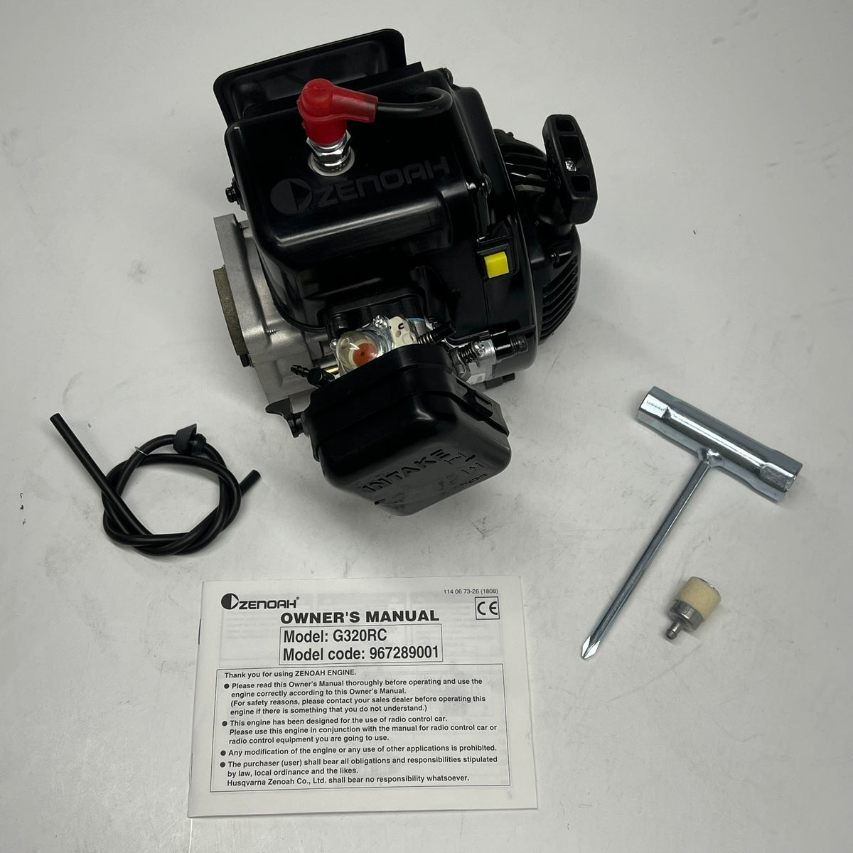 ZENOAH Complete W/ Clutch 32cc 4-bolt 2-stroke Engine 38mm Bore G320RC