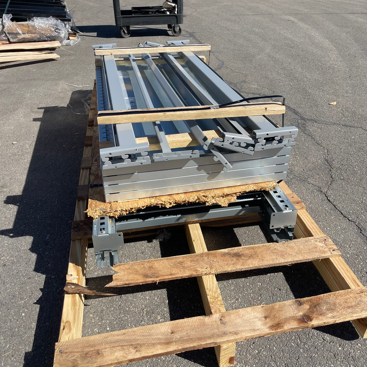 SSI SCHAEFER On-Line Series Gravity Flow or Industrial Shelving Unit 60"x55.25"x24" Steel OLSU.2450S-60V