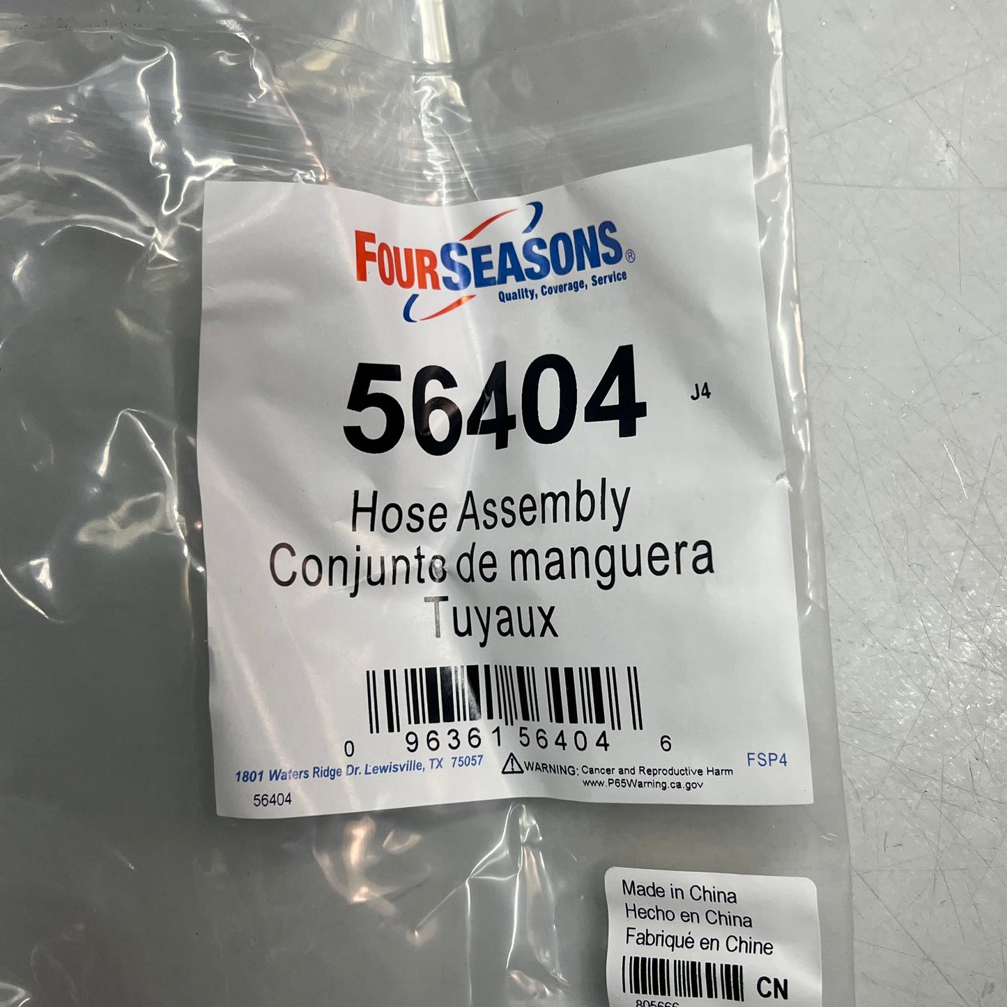 FOUR SEASONS A/C Refrigerant Hose For GMC & Chevrolet Vehicle Models 56404