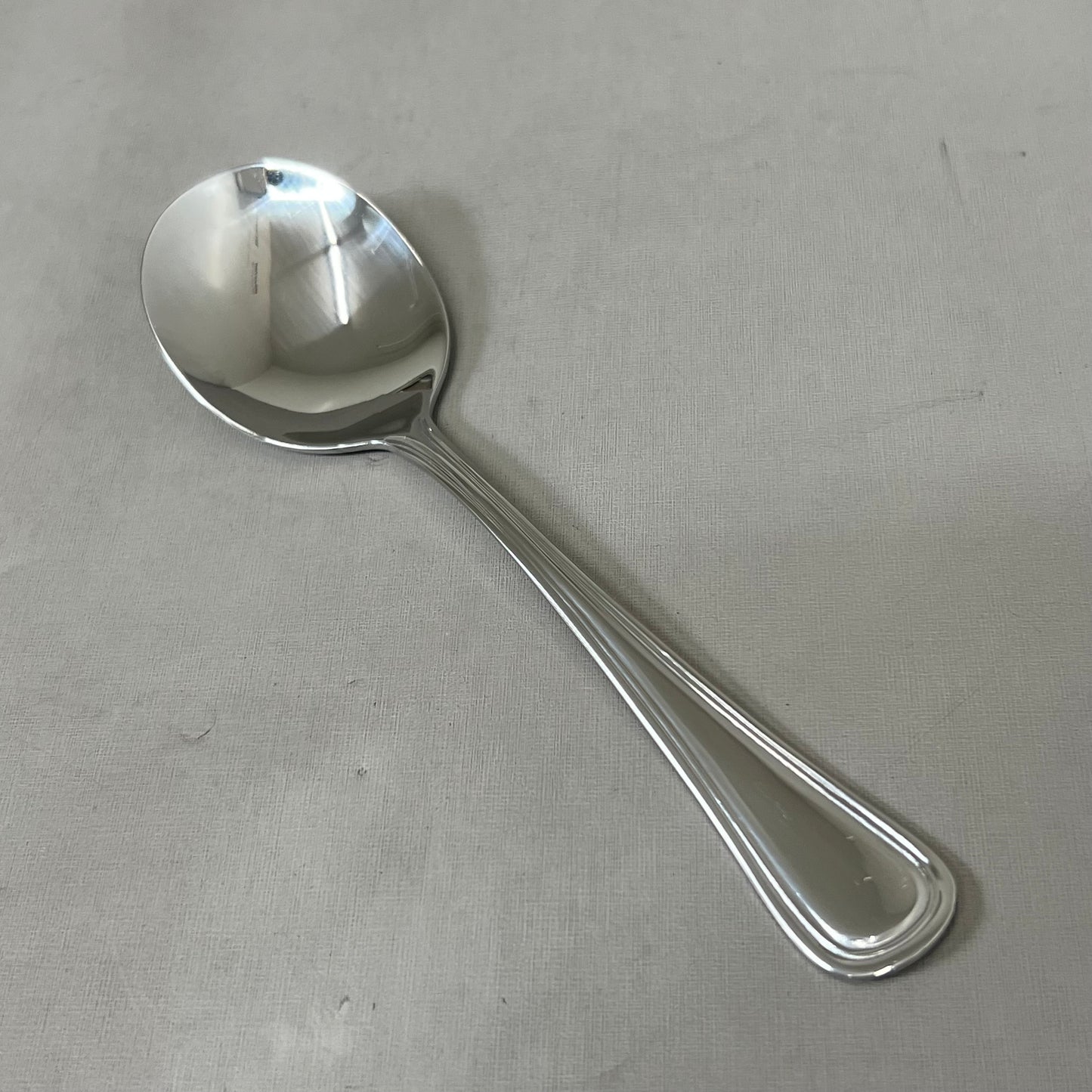 ABERT (12 Pack) Matisse Vintage Soup Spoon 6.8" Stainless Steel FP486