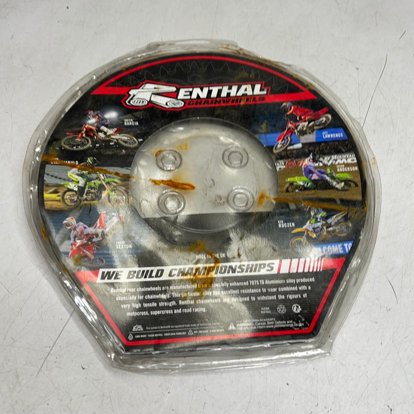 RENTHAL Kawasaki Rear Sprocket 52 Tooth Black 191U-420-52GEBK