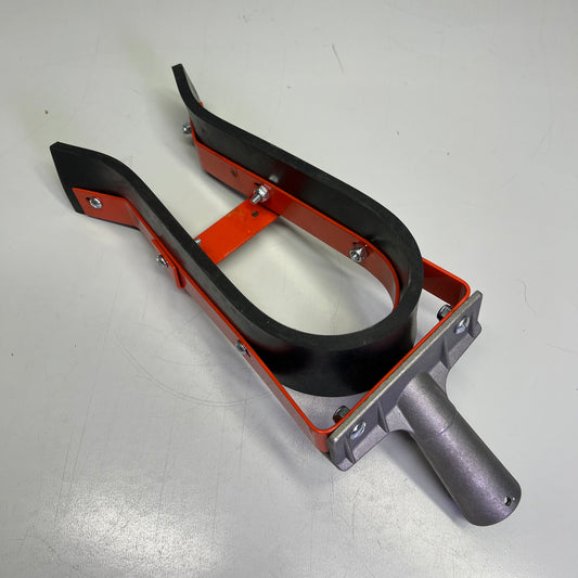 UNIQUE PAVING  Heavy Duty Asphalt Squeegee Head & Wood Handle 10" 10147