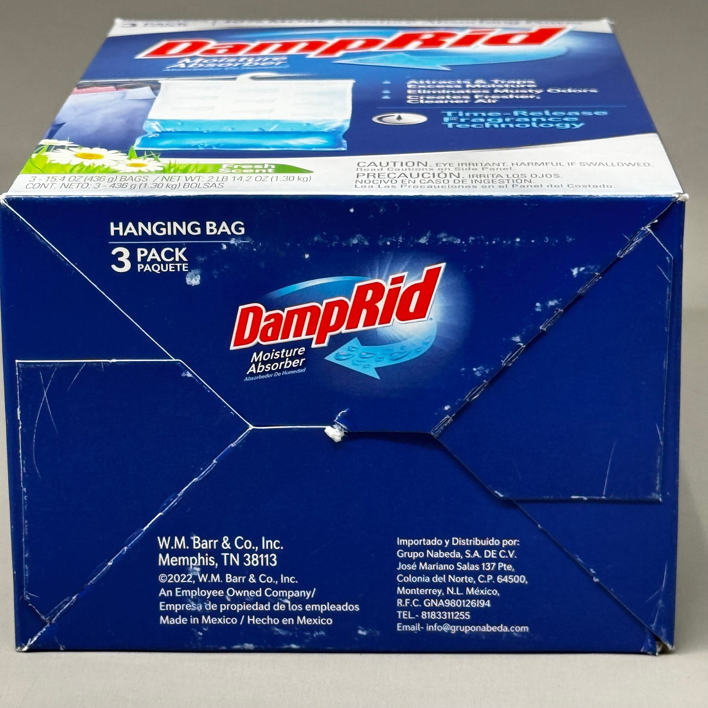 DAMPRID (2 BOXES, 6 BAGS TOTAL) Fresh Scent Moisture Absorber 15.4 oz S3345MM