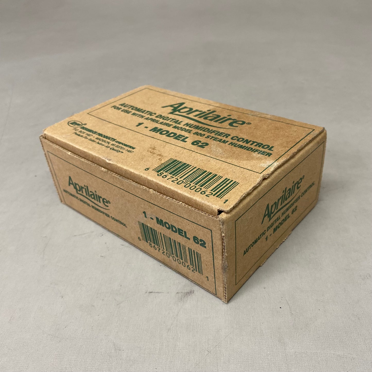 APRILAIRE Automatic Digital Humidifier Control 6.6"x4.5"x2.5" MODEL 62