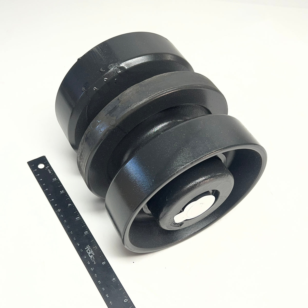 BOBCAT Genuine Oem Solid Mount Track Roller Forged Steel Black 7352427