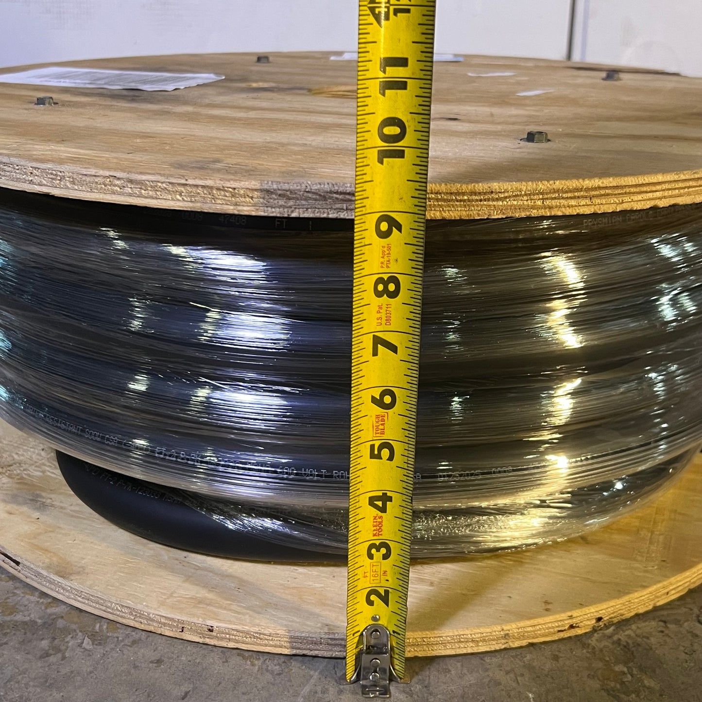 PRYSMIAN CAROL Wire Type Sow Black Jacket 600V 90C UL CSA Rohs WXP-4A0404ULCSA-50