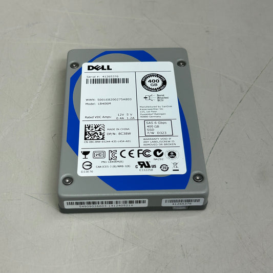DELL 400 GB 6G Sas Ssd Computer Hard Drive LB406M