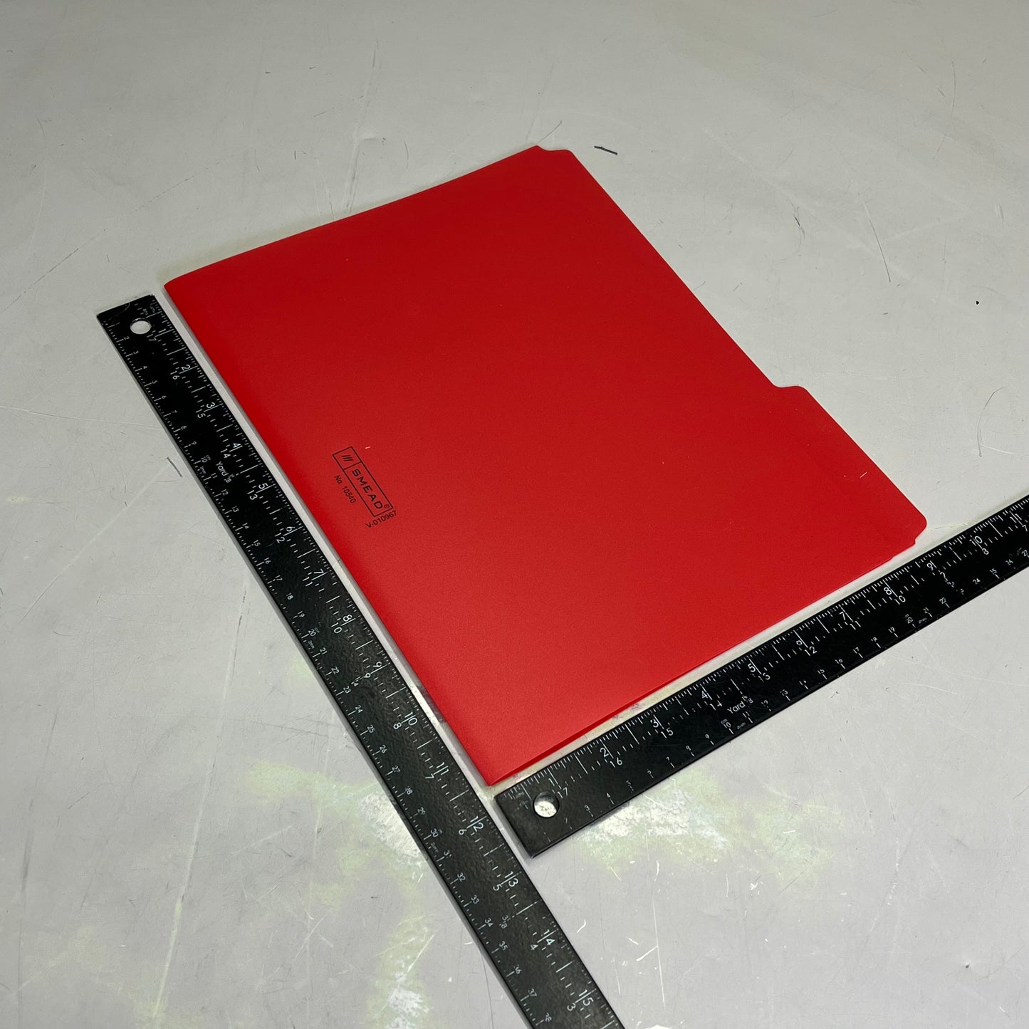 ZA@ SMEAD (30 PACK) Poly File Folders W/ Slash Pocket  1/3 Cut Assorted Colors 10540