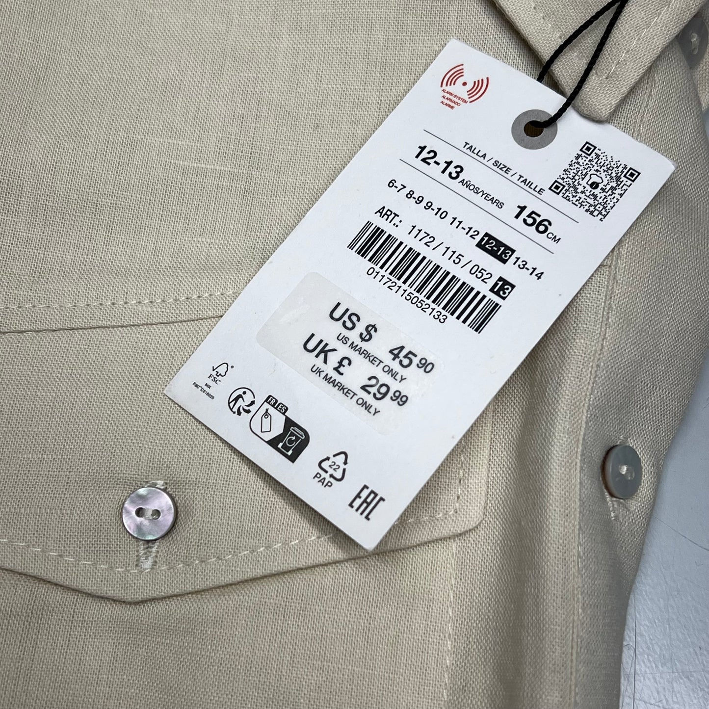 ZA@ ZARA Lot of Assorted Children's Clothing Sweaters, Pants & Tops Girl's & Boy's Multicolor