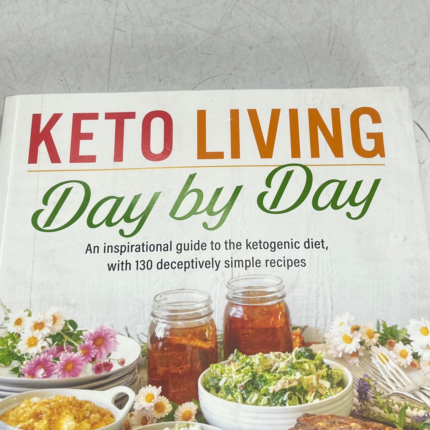 KETO LIVING DAY BY DAY An Inspirational Guide To The Ketogenic Diet 130 Recipes