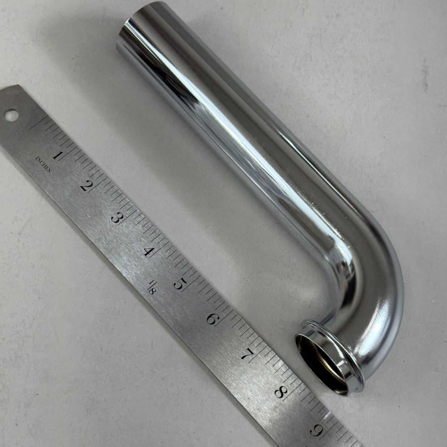 DEARBORN Chrome Plated Brass Tubular P-Trap 1-1/2"  Chrome 704-1 (New Other- (Distressed Packaging))