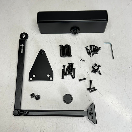 FALCON SC60 Series Regular Arm W/ Pa Bracket Closer Fully Adjustable Black SC61A