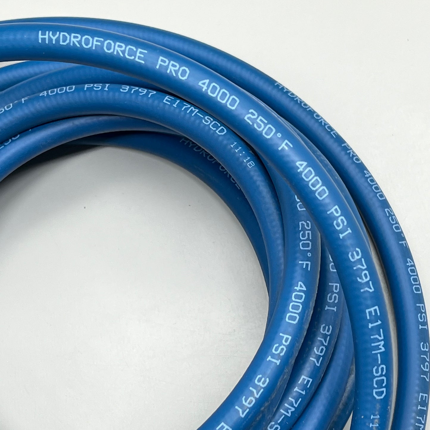 HYRDO-FORCE PRO 4000 Steel Braided High Pressure Solution Hose 1/4" Dia X 25ft