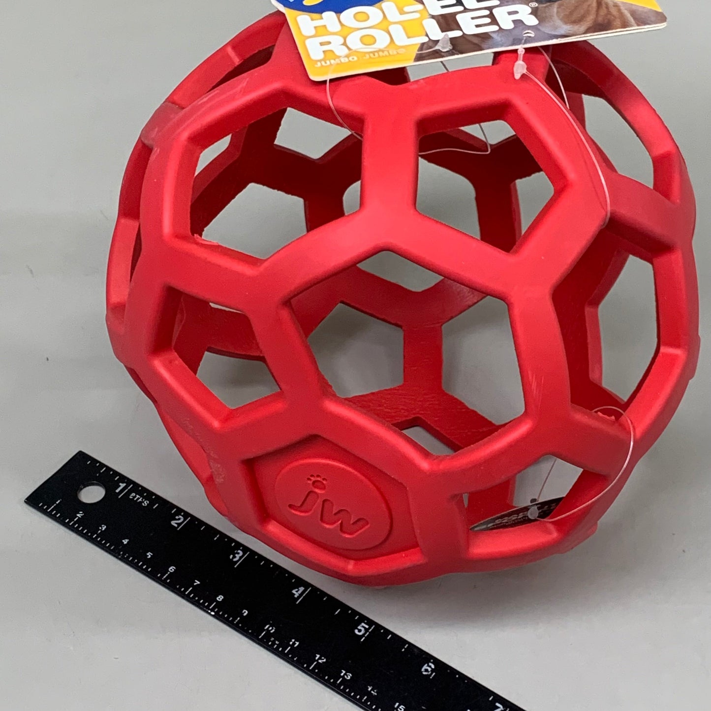 ZA@ JW Hol-ee Roller Jumbo Pet Toy Ball Red VKVT23300E A