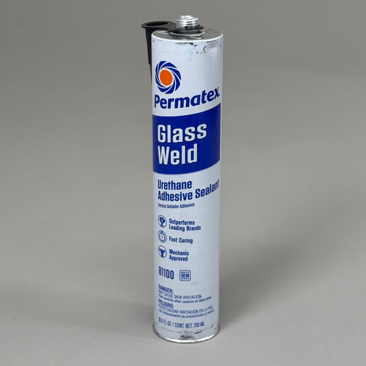 PERMATEX One Component Glass Weld Urethane Adhesive Sealant 10.5 oz 81100