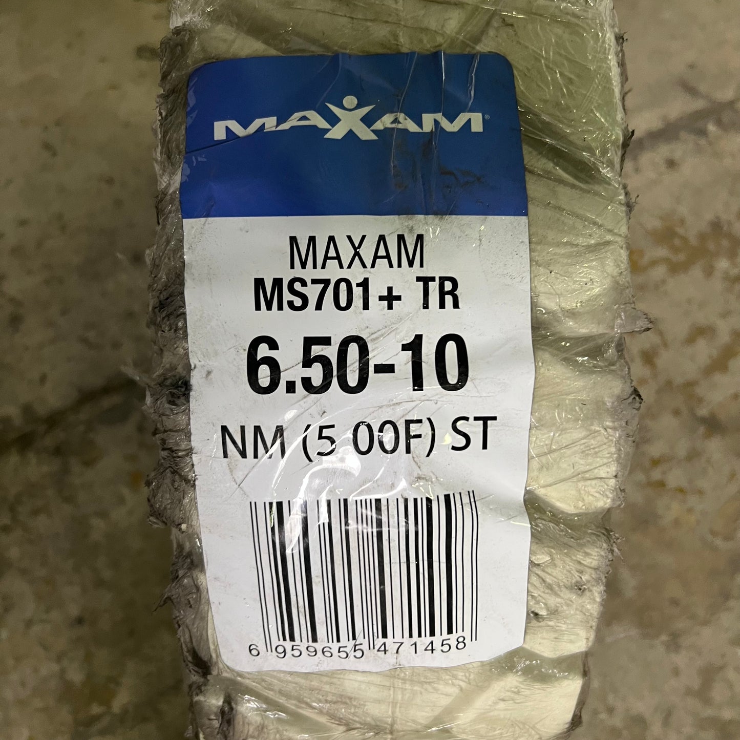 MAXAM MS701+ TR Industrial Forklift Tire 6.50-10 White