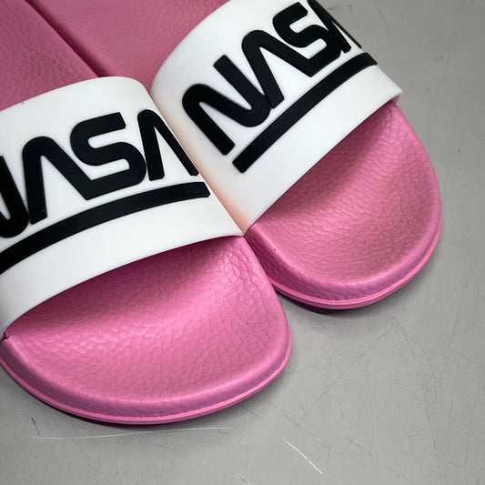 NASA Lightweight Slip-On Crater-G Sandal Slide Women's UK 3M US 5 Pink/White