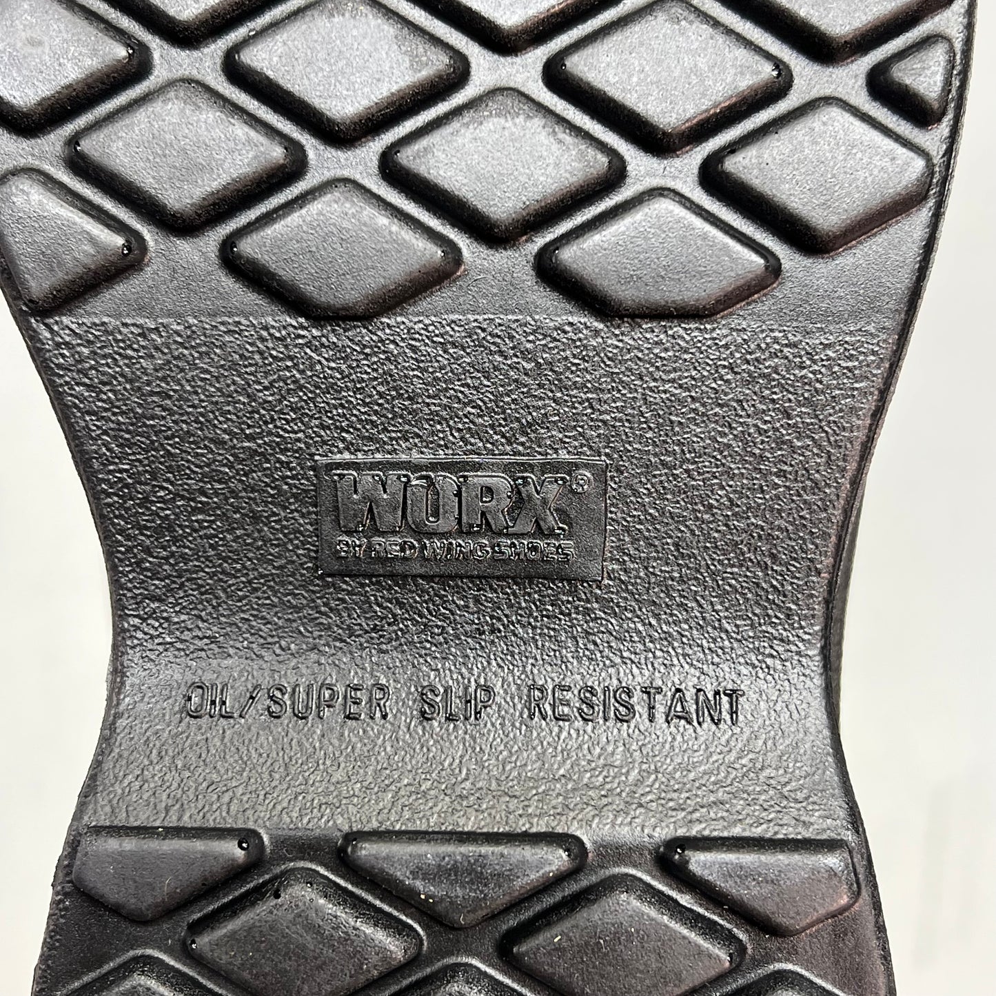 RED WING SHOES Safety Toe Non Metallic Oxford Shoe Men's Sz 10.5 M Black 6550