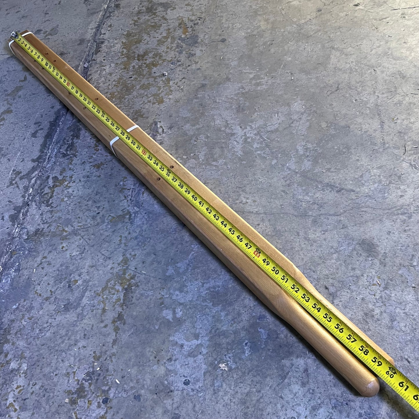 BRENTWOOD 2 Pcs Wheelbarrow Hardwood Handles Sz 60"L x 1.5"