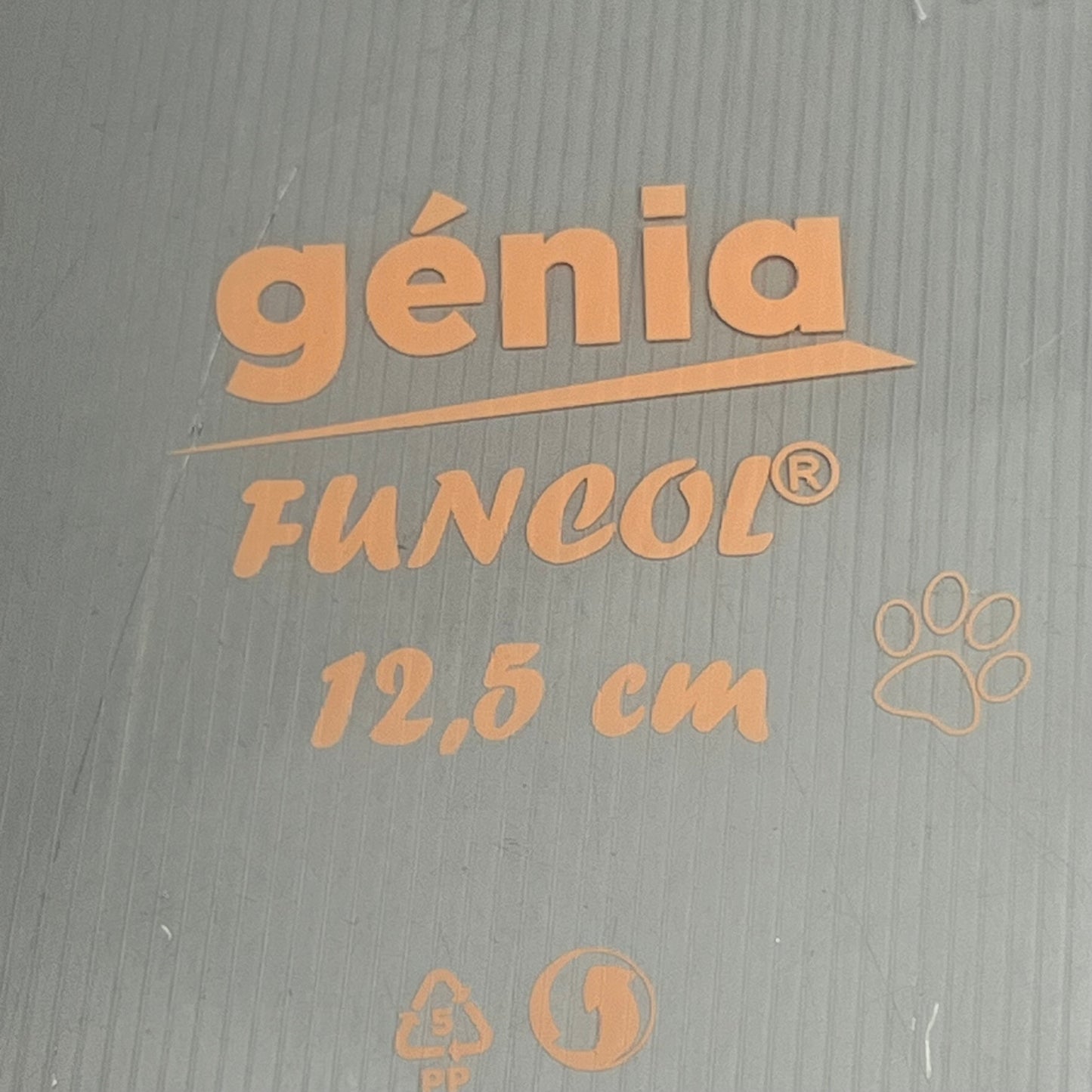 GENIA (12 PACK) Transparent Elizabethan Collar Quick Fasten 12.5cm Orange 306204