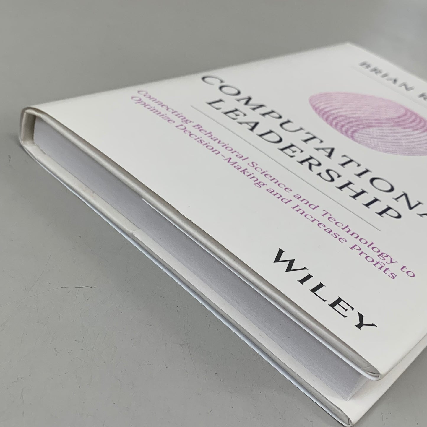 WILEY Brian R. Spark Computational Leadership 224 Pages