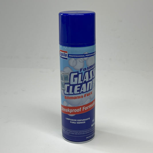 CYCLO (2 PACK) Foaming Glass Clean 19 oz. White C331