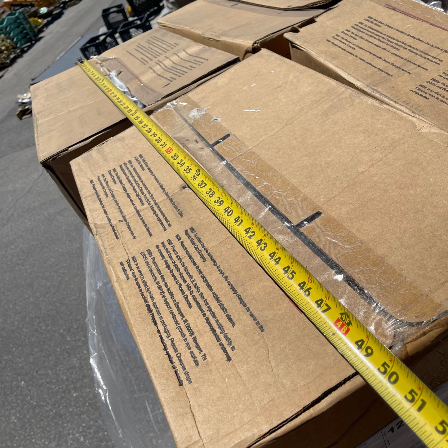 ZA@ Pallet of PHOENIX Safety Lids for Medicine Bottles White 045CRCSTPTA (New)