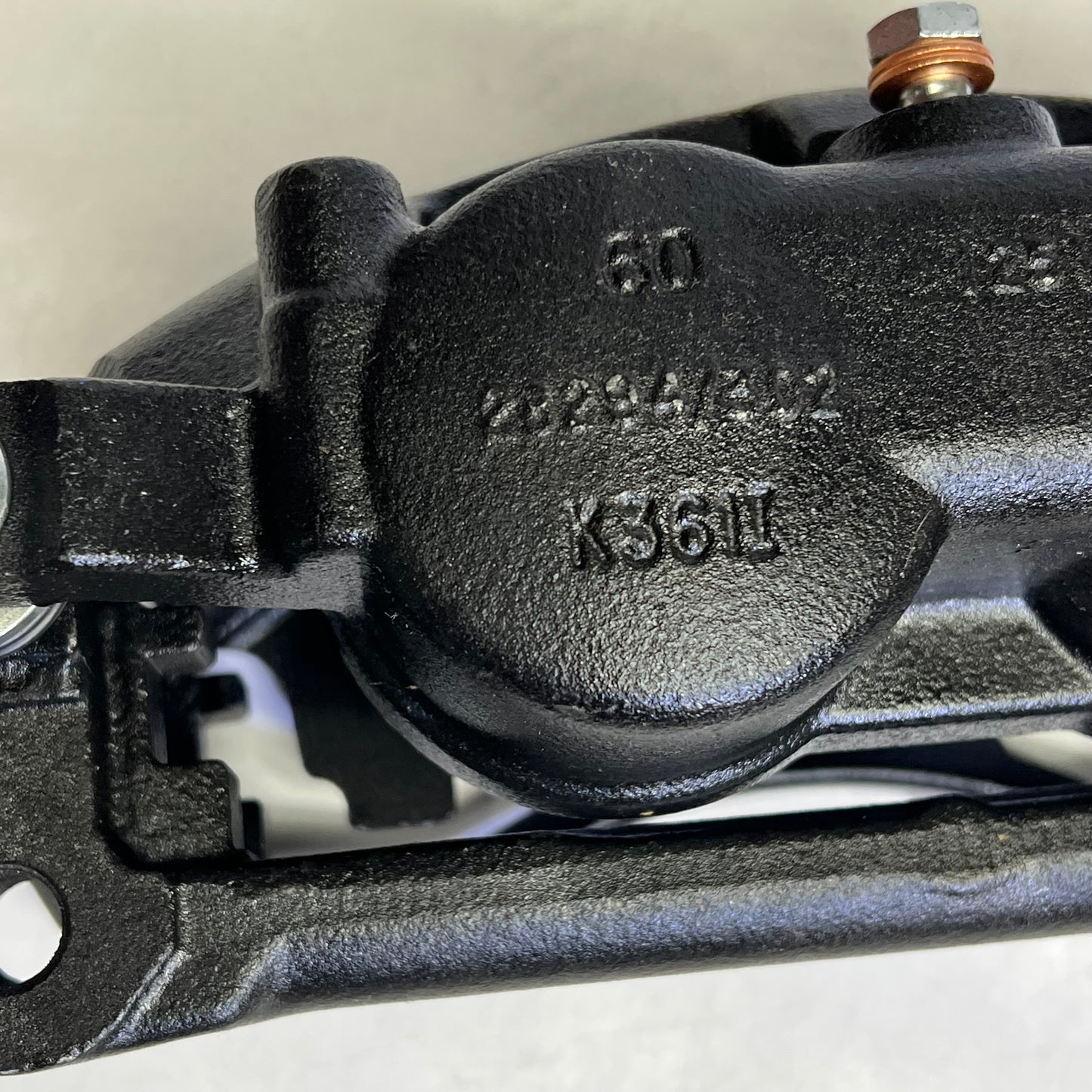 ADAPTIVE ONE Napa Brake Caliper Dual Piston Remanufactured Black 2797XB