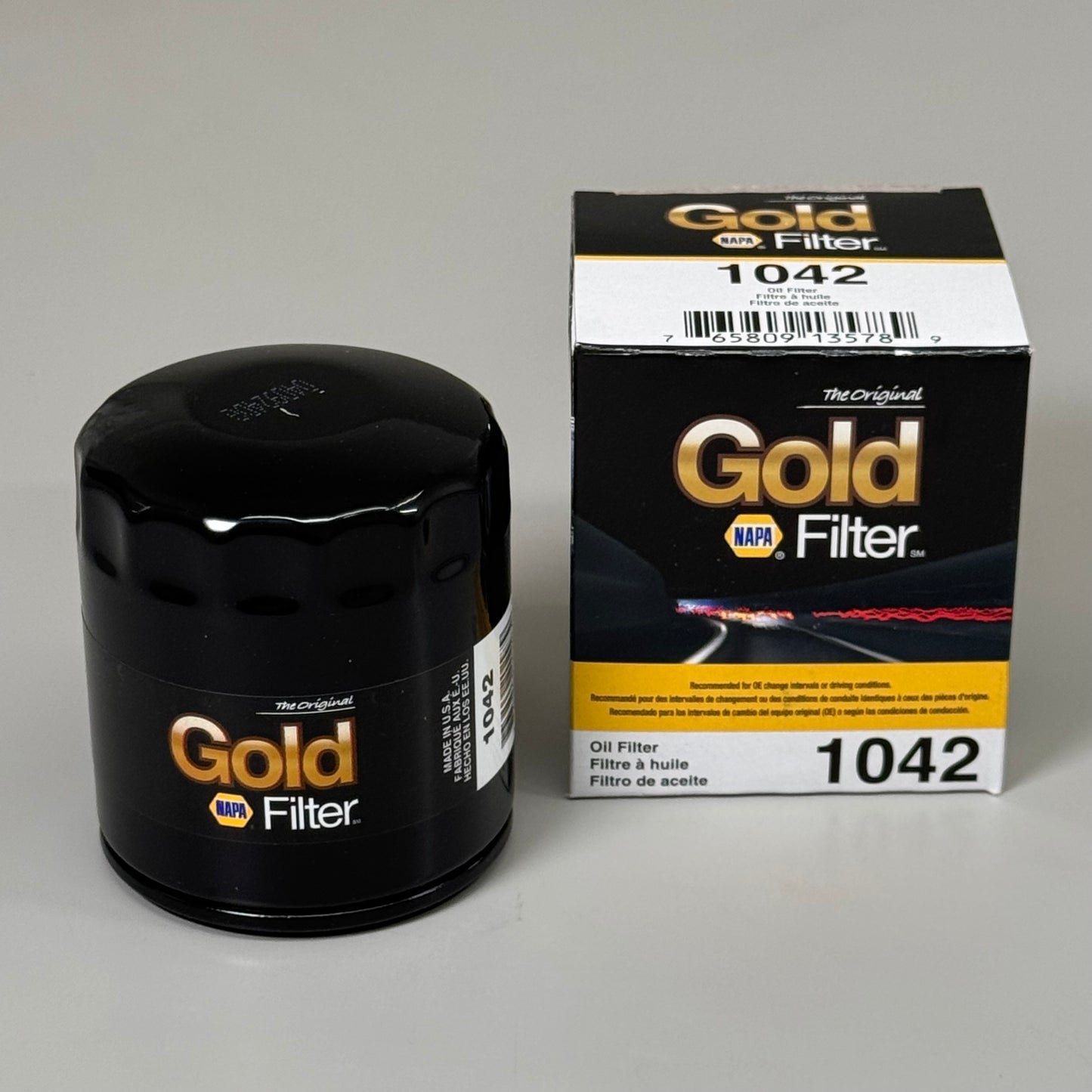 NAPA (2 PACK) The Original Gold Filter Enhanced Cellulose 13/16"-16 Thread 1042