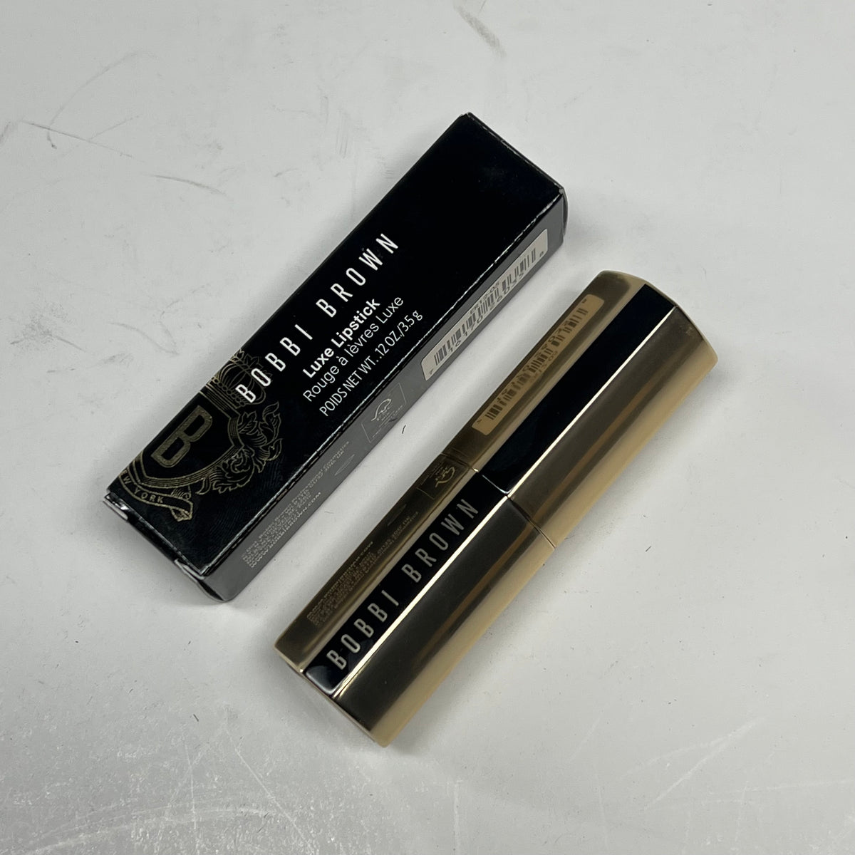 BOBBIE BROWN  Luxe Lipstick Hydrating & Long Wearing 12oz Soft Berry