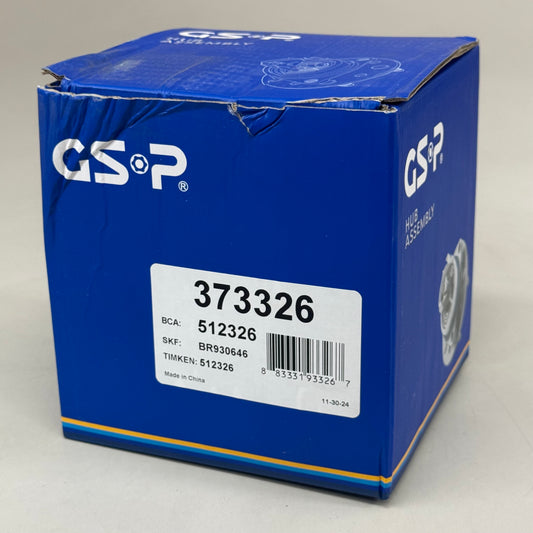 GSP Wheel Bearing & Hub Assembly Replacement Part For Kia & Hyundai 373326 (Distressed Packaging)