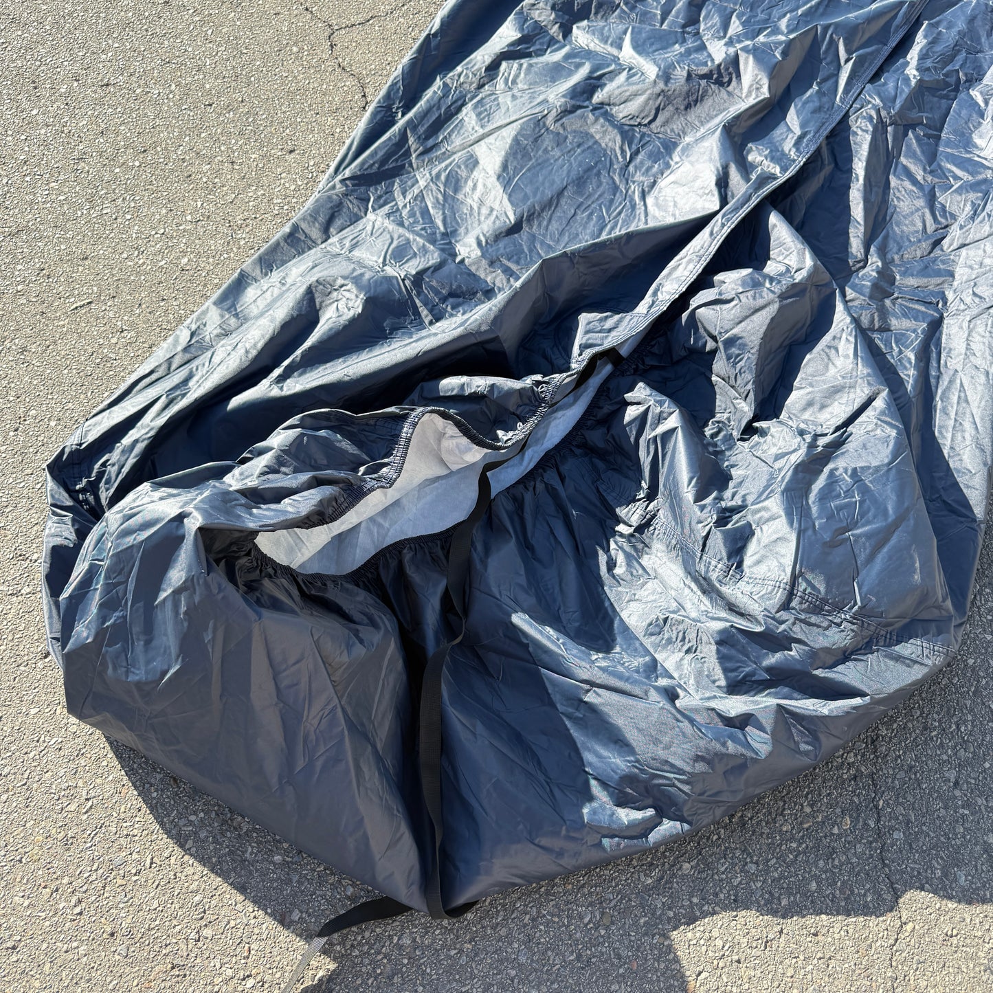 CAR COVER (16 ft) Heavy-Duty Waterproof All-Weather w/ Soft Lining & Lock Navy