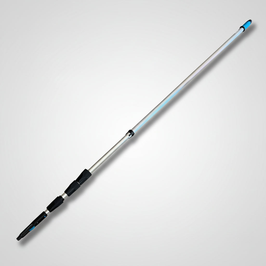 CARLISLE Extension Pole 4-sections Aluminum  54"-20' Silver/Black 36543600