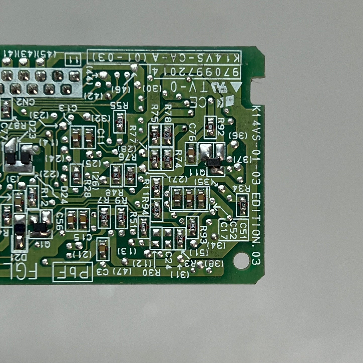 FUJITSU GENERAL Communication PCB For Model AUXG18LRLB HVAC Parts 9710019005
