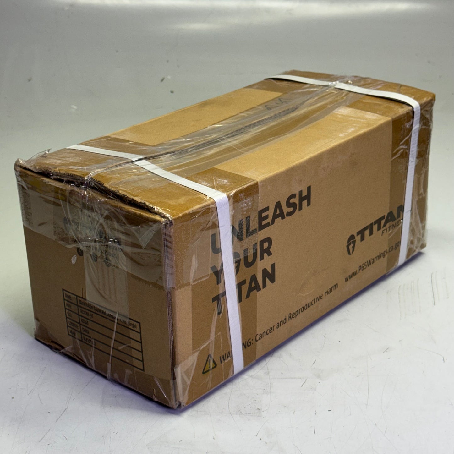 TITAN FITNESS (2 PACK) Black Rubber Coated Hex Dumbbell Single 45lb HEXDBB_45