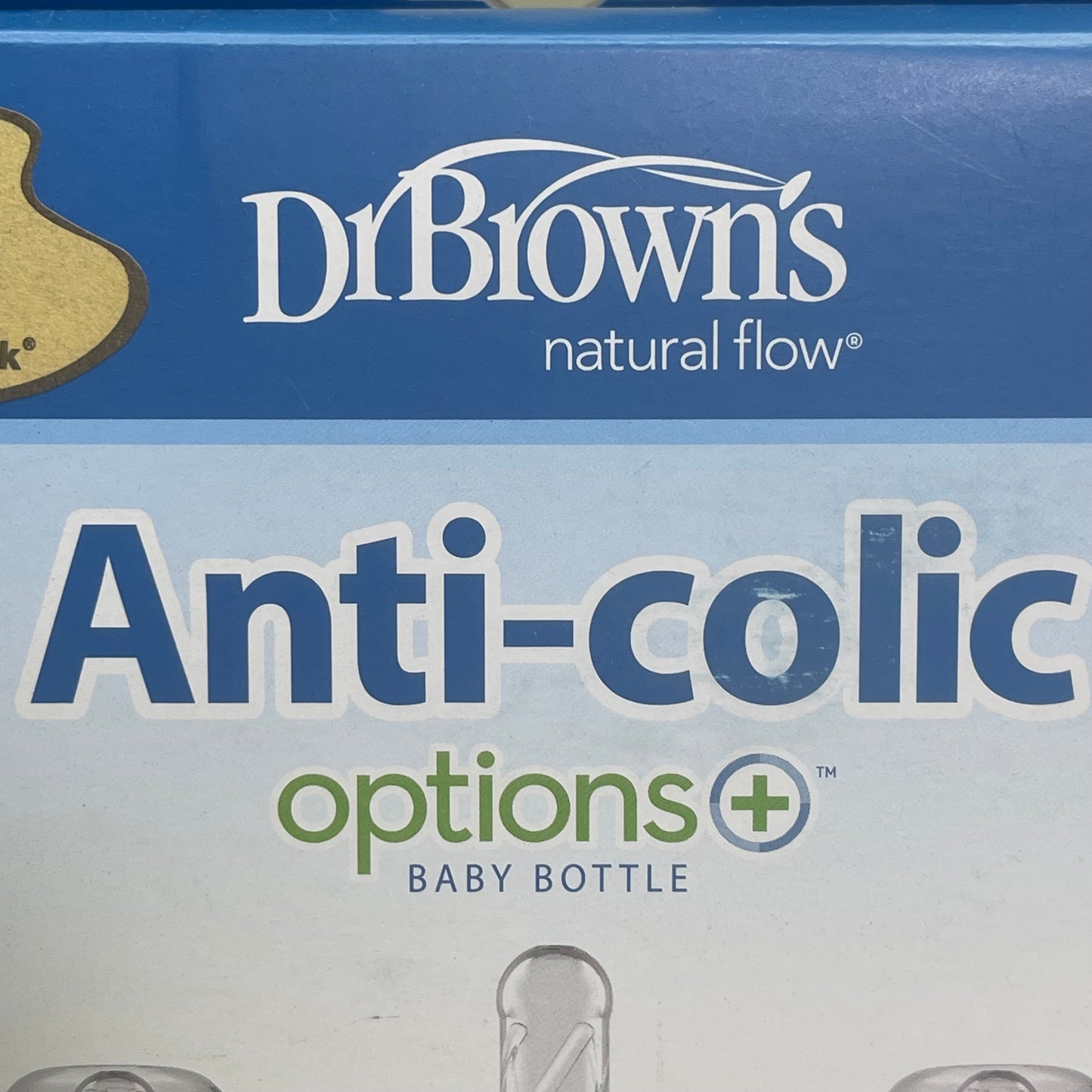 DR. BROWN'S Natural Flow 3 Pack Anti-colic Options+ Baby Bottle 8 oz SB83005-P3