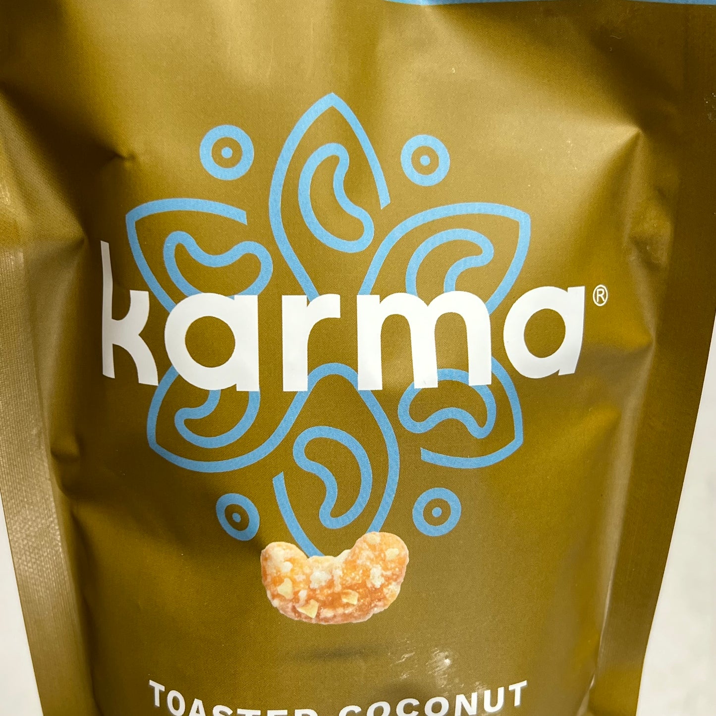 KARMA (6 PACK) Toasted Coconut Roasted Cashews 6 Essential Minerals 7oz BB 04/27
