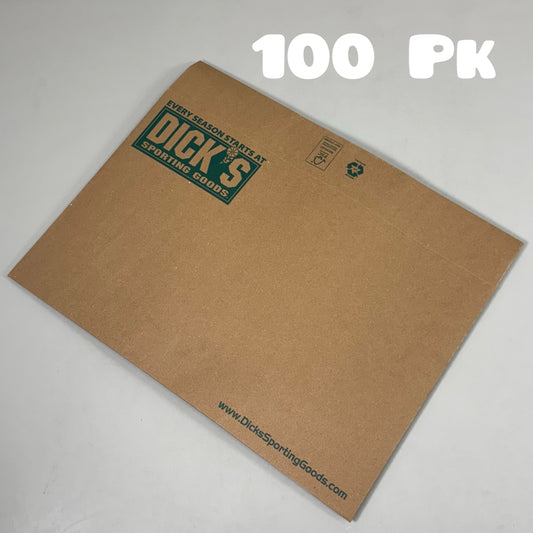 ZA@ DICKS SPORTING GOODS (100 PACK) Medium Clothing Boxes 17"x11"x2-1/2"