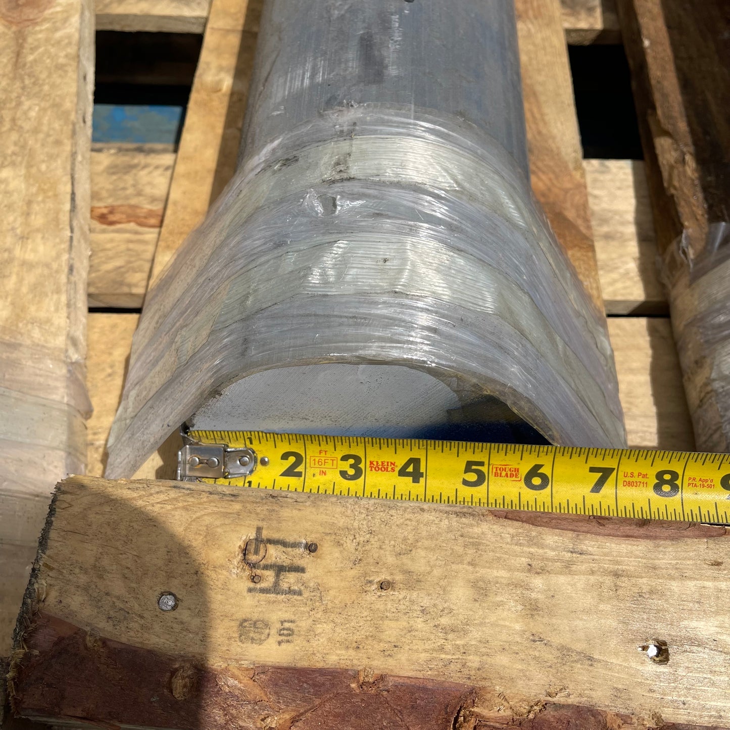 Z@ CASTLE METALS Aluminum Cylinders for Machining 36”x6” ~299 lbs (New)