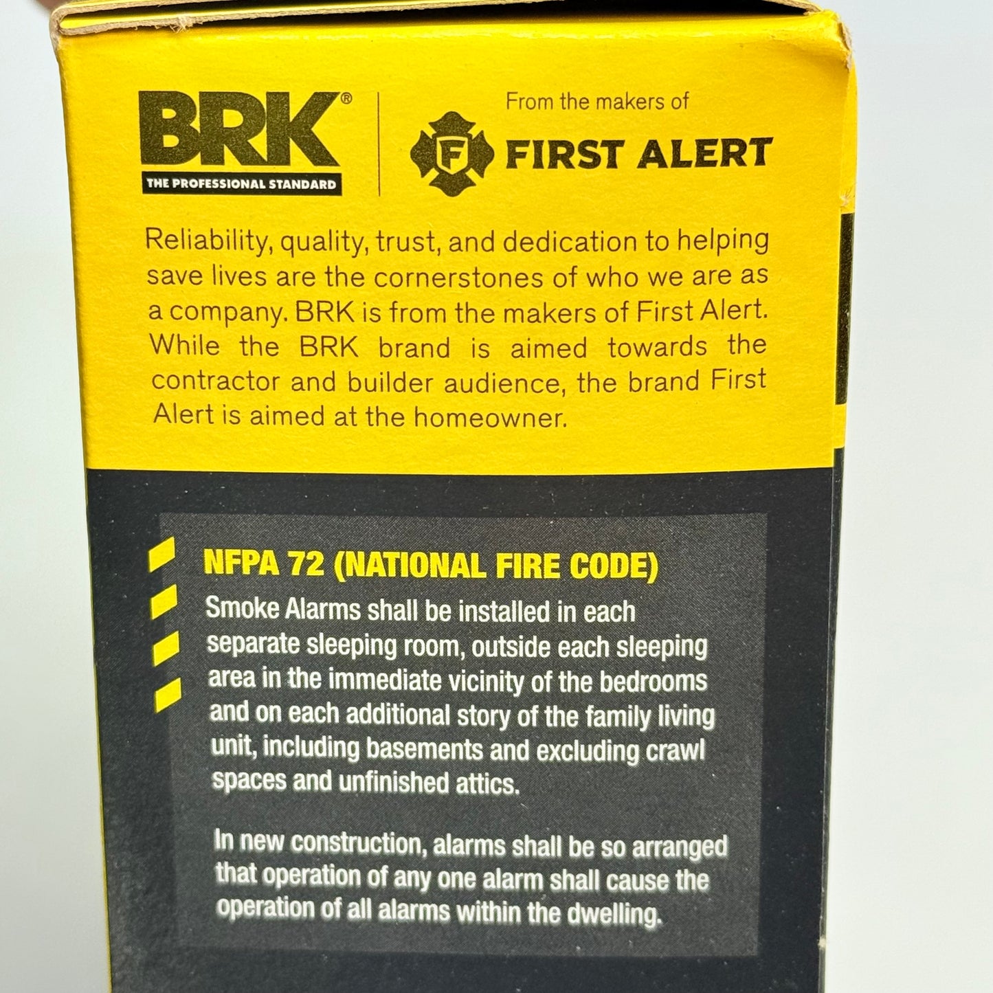 BRK (6 PACK) SMI100 Smoke Alarm Battery Operated 9V Included 1046832