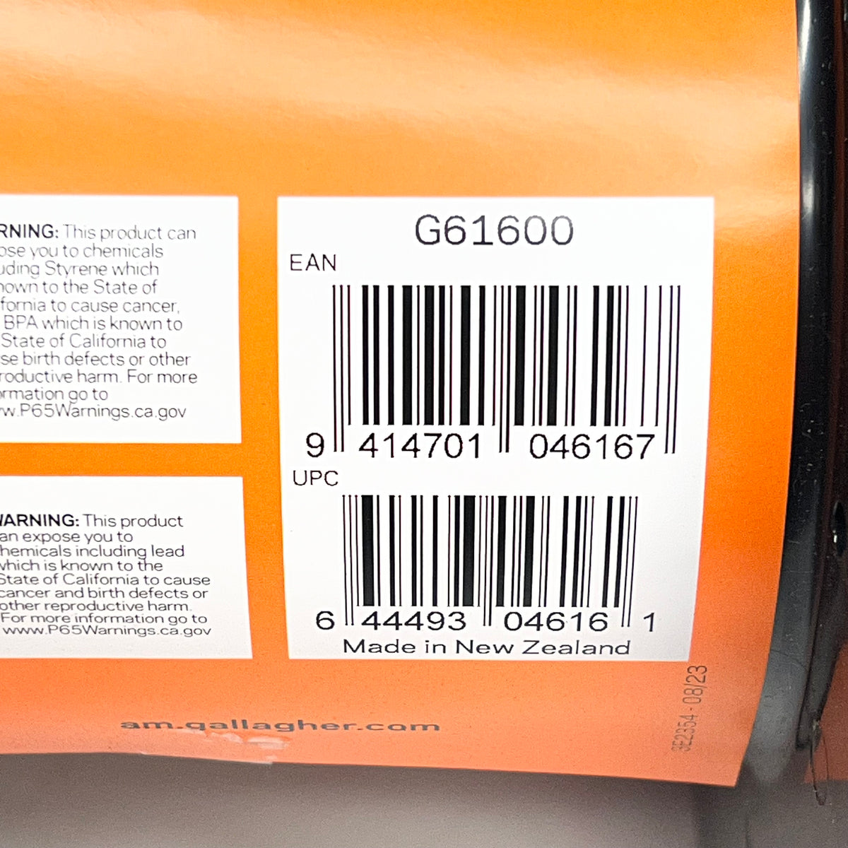 GALLAGHER  Economy Reel Strong & Durable Holds 1,640' Orange/Black G61600