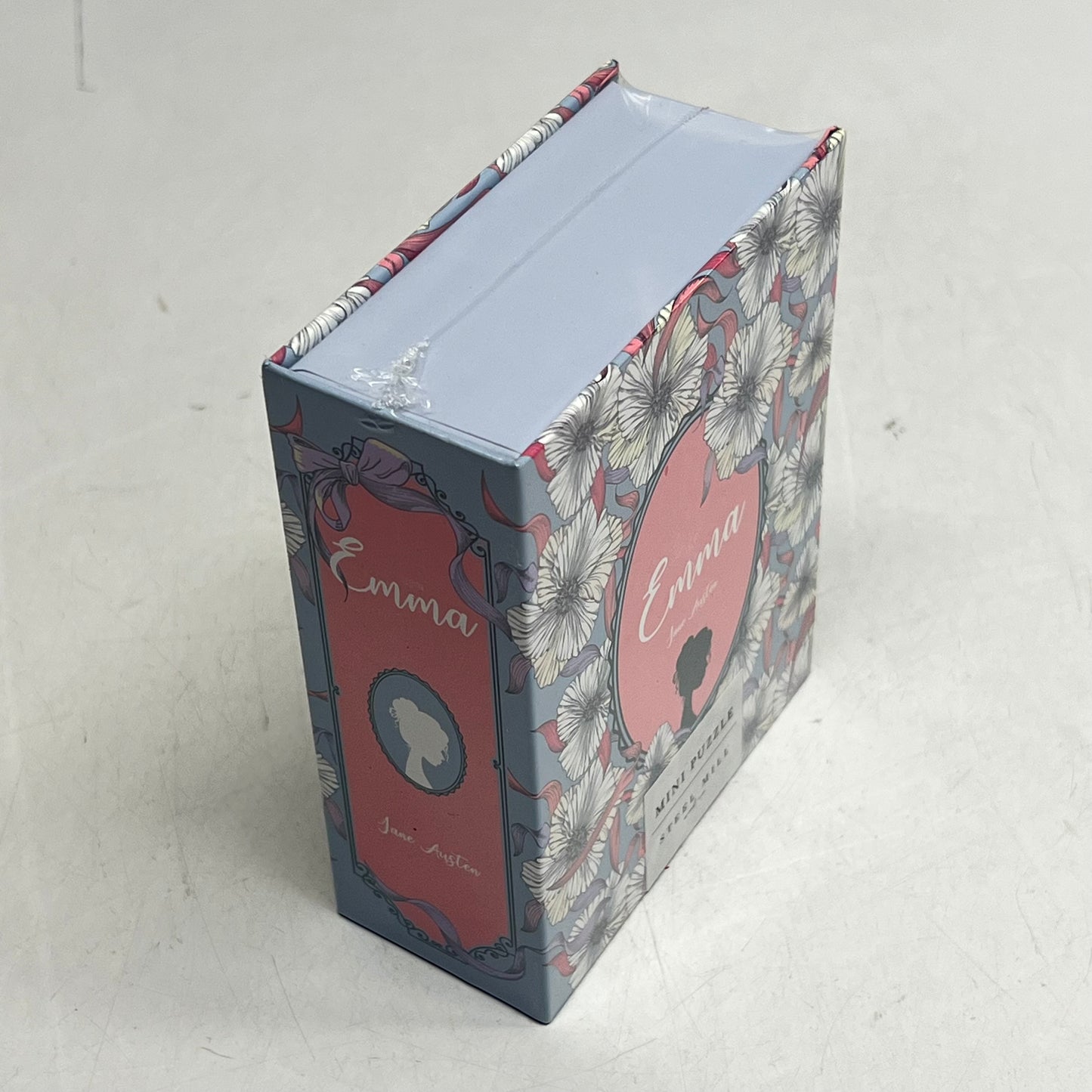 STEEL MILL GIFTS (2 PACK) Mini Book Puzzle Emma & Pride & Prejudice 8" x 10"